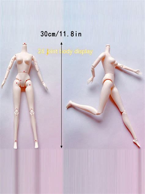 Pc Cute Cartoon Face Cm Doll With Naked Body And Joints For Dressing Up Modification And