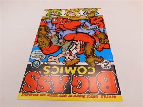 Big Ass Comics Vf Complete Set R Crumb Underground Comix Comic Books Bronze