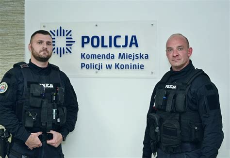 19 latek chciał skoczyć z wiaduktu w Koninie Uratowali go policjanci