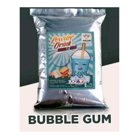 Jual Bubuk Minuman Reguler Rasa Bubble Gum Kg Shopee Indonesia