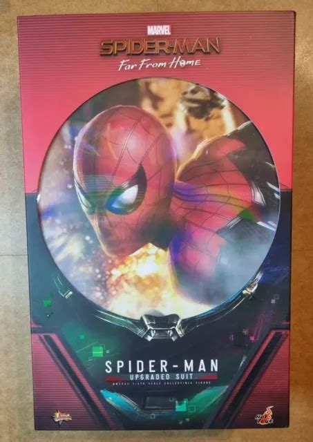 Hot Toys Spider Man Upgraded Suit Scale Figure Far From Home Mms Picclick Uk