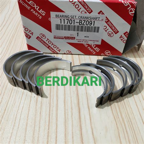 Bantalan Metal Duduk Main Bearing Crankshaft Set Toyota Avanza