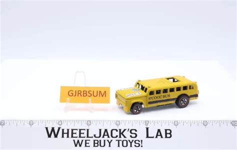 The Heavyweights S Cool Bus Yellow Enamel Hot Wheels Mattel Vintage Rl Wheeljack S Lab
