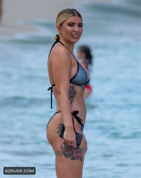 Olivia Buckland Shows Off Her Bikini Body During Her Vacation In Barbados Aznude