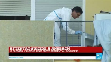 Attentat Suicide Ansbach En Allemagne L Auteur Avait Pr T Serment