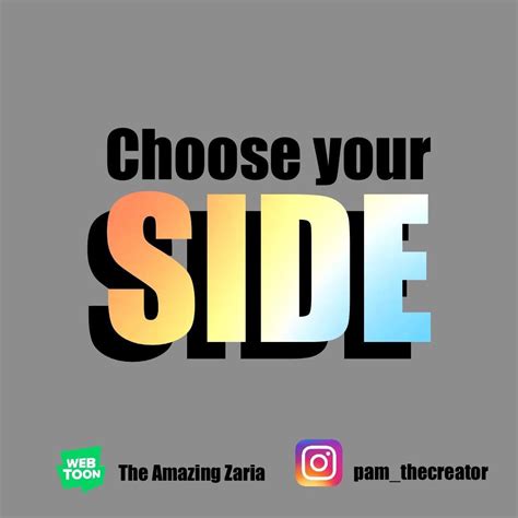 Choose Your Side Rwebtooncanvas
