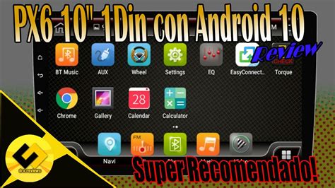 PX6 10" 1Din con Android 10 Review - YouTube