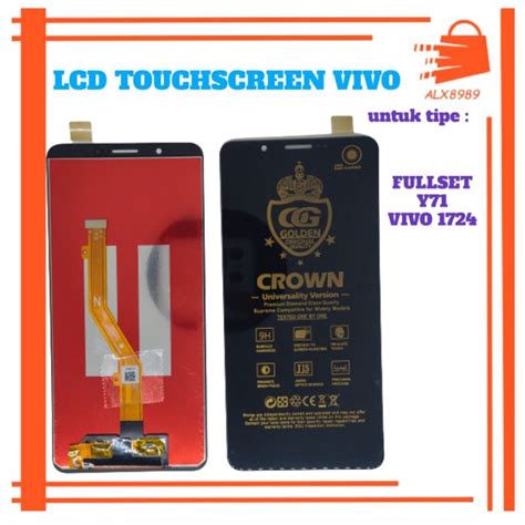 Jual LCD TOUCHSCREEN VIVO Y71 Fullset VIVO 1724 Crown Original Super