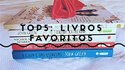 Top 5 Livros Favoritos Youtube