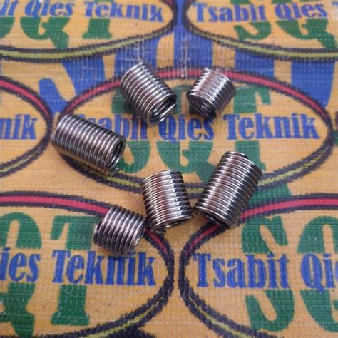 Jual Recoil M10X1 5 Verbos Baut Helicoil Drat M10X1 5 Pilih Ukuran Type