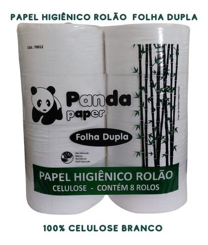 Papel Higi Nico Rol O Celulose Rolos Branco Folha Dupla