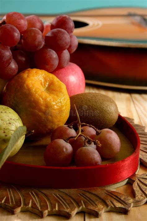 Mix Fruits Stock Photo Image Of Redgrapes Fruits Orange 296232684