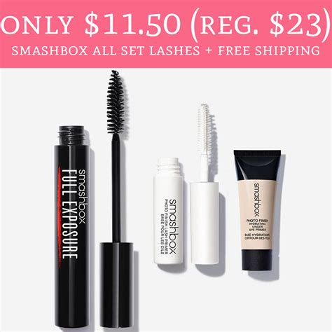 Today 4 7 Only 11 50 Regular 23 Smashbox All Set Lashes Free Shipping Deal Hunting Babe