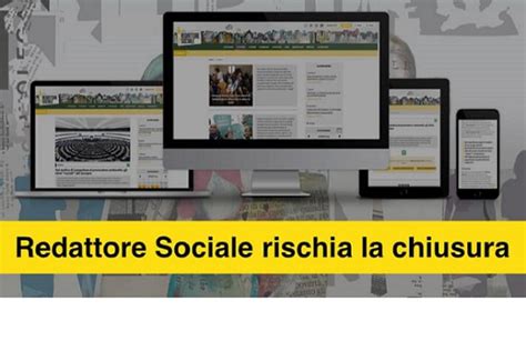 Redattore Sociale Rischia La Chiusura Ecco Come Aiutare La Storica