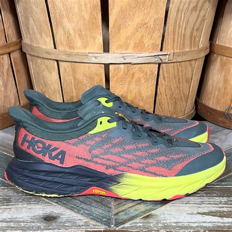 Hoka One One Speedgoat Thyme Green Fiesta Vibram Tr Gem