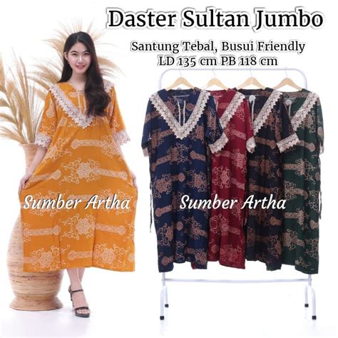 Daster Arab Sultan Jumbo Ld Lazada Indonesia