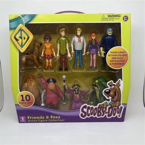 Scooby Doo Friends and Foes 10 Piece Action Figure Set NEW 海外 海外商品購入代行