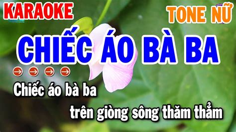 Chi C O B Ba Karaoke Tone N Nh C S Ng Bolero D H T Thanh H I