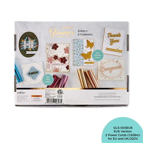 Spellbinders Glimmer Hot Foil System Papiria