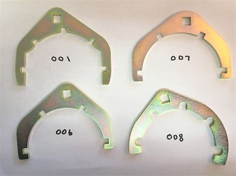 Shower Drain Wrench Set 4 Wrenches