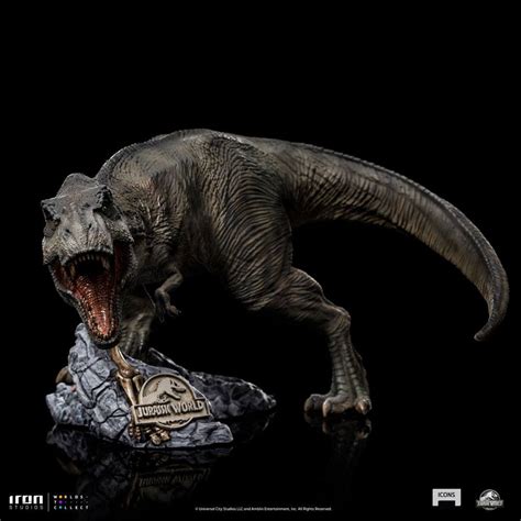 Jurassic Park: T-Rex Jurassic World Icons Statue by Iron Studios