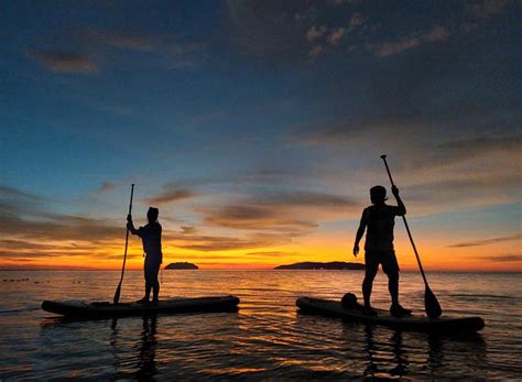 Sunrise And Sunset Stand Up Paddle Boarding Experience At Tanjung Aru