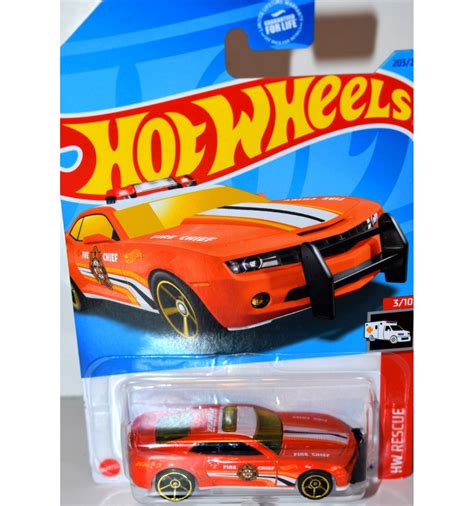 Hot Wheels Chevrolet Camaro Ss Fire Chief Car