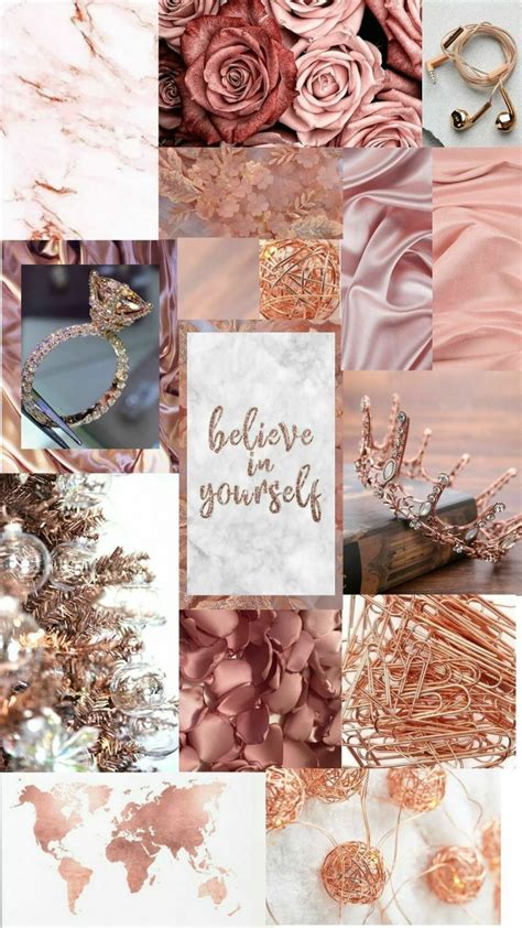 Rose Gold Asthetic Wallpaper Iphone Wallpaper Tumblr Aesthetic