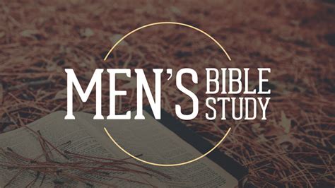 Men — Vista Community Church