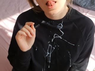 Hot Handjob And Huge Cum On Clothes POV Pornhub