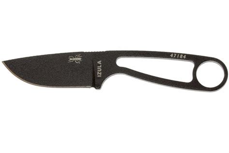 ESEE Izula Schwarz IZULA-B Neck Knife inkl. schwarze Scheide ...