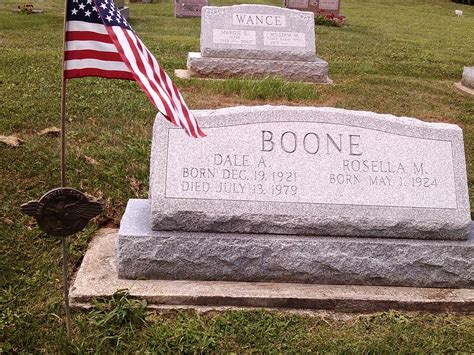 Dale Alden Boone 1921 1979 Find A Grave Memorial