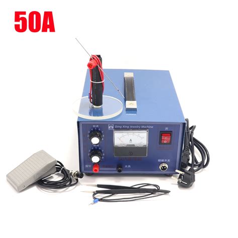 Dx50a High Power Laser Spot Welder Pulse Spot Welding Touch Welder Welding Machine With Jewelry