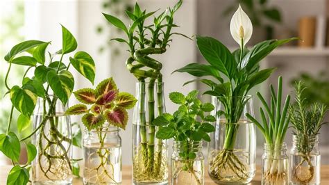 Plantas Que Sobrevivem Na Água - 15 plantas que podem ser cultivadas na água com facilidade em casa