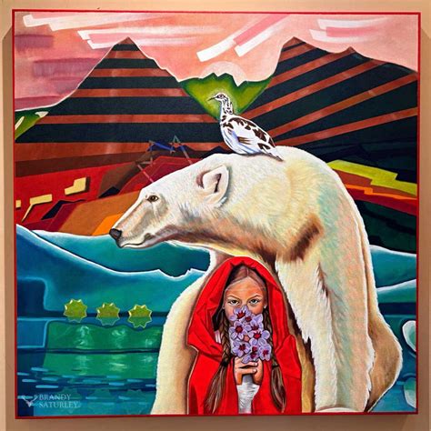 21st Polar Bear Painting The Art Of Brandy Saturley