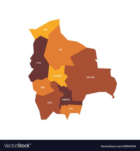 Bolivia Political Map