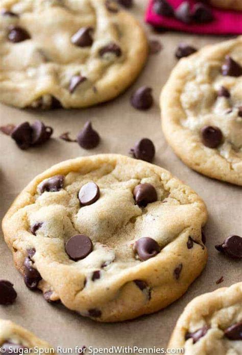 Perfect Homemade Chocolate Chip Cookies Spend With Pennies