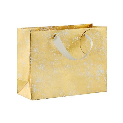 Crushed Gold T Bag The Container Store