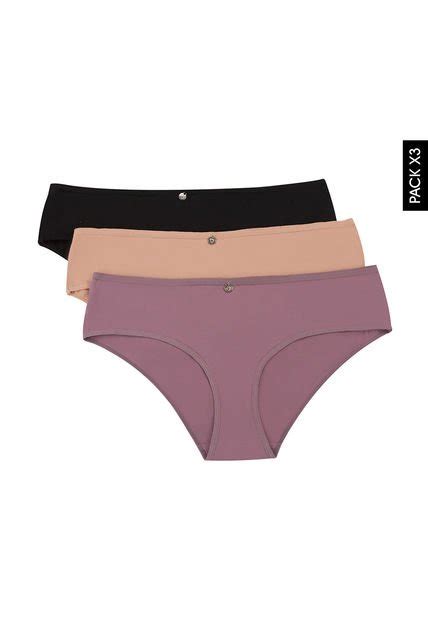 Pantie X3 Negro Malva Nude Lili Pink Compra Ahora Dafiti Colombia