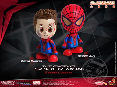 Hot Toys Cosbaby The Amazing Spider Man Twin Pack