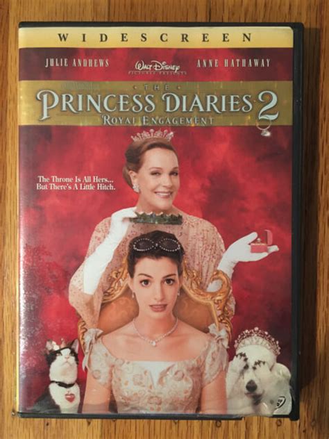 Princess Diaries 2 Royal Engagement Dvd 2004 Full Frame Ebay