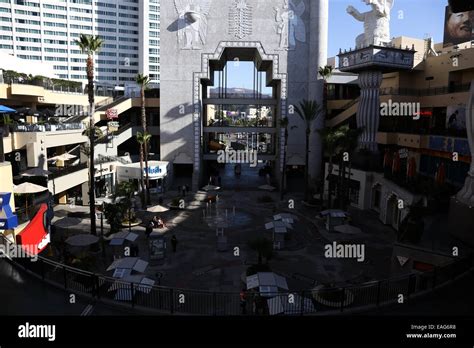 Hollywood And Highland Center Hollywood Los Angeles California Stock