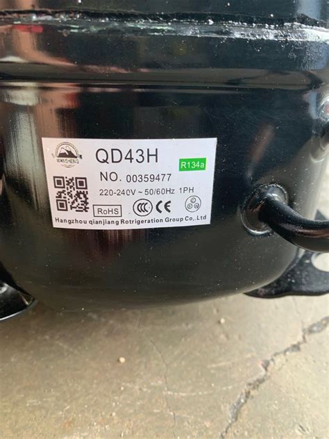 Freezer compressor - QD43H, TV & Home Appliances, Kitchen Appliances ...