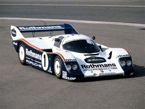 1983 Porsche 956 C Coupe Klasszikus Race Racing F Háttérkép Letöltés