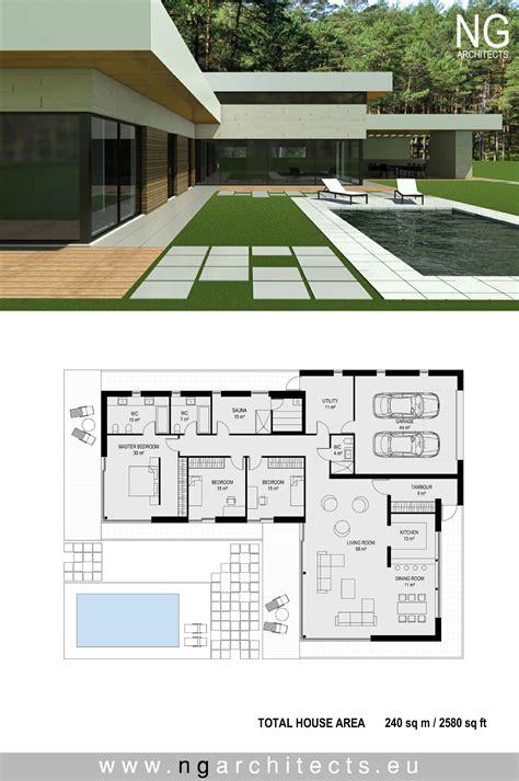 Modern villa Victoria designed by NG architects www.ngarchitects.eu ...
