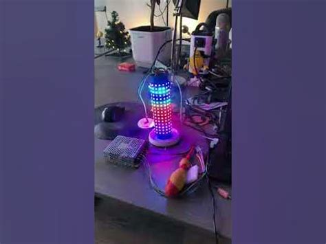 Gyver Lamp WiFi в действии - YouTube
