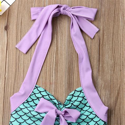 Girls Swimwear Summer Ruffle Swimsuit Bikini Set K Vicedeal