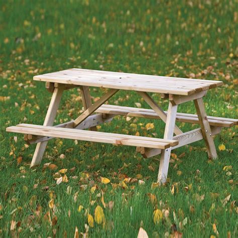 Tuindeco Mesa de picnic para niños Pino impregnado