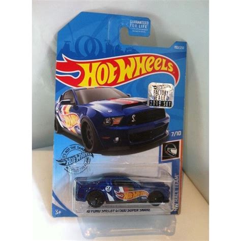 Hot Wheels 賽車隊 福特謝爾比 GT 超級蛇藍色 FS 蝦皮購物