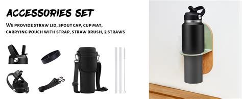 Amazon DIGJUPER Oz Stainless Steel Water Bottle Cold H Hot H Water Flask Thermal